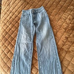PacSun Light Blue Women's Wide Leg Jeans